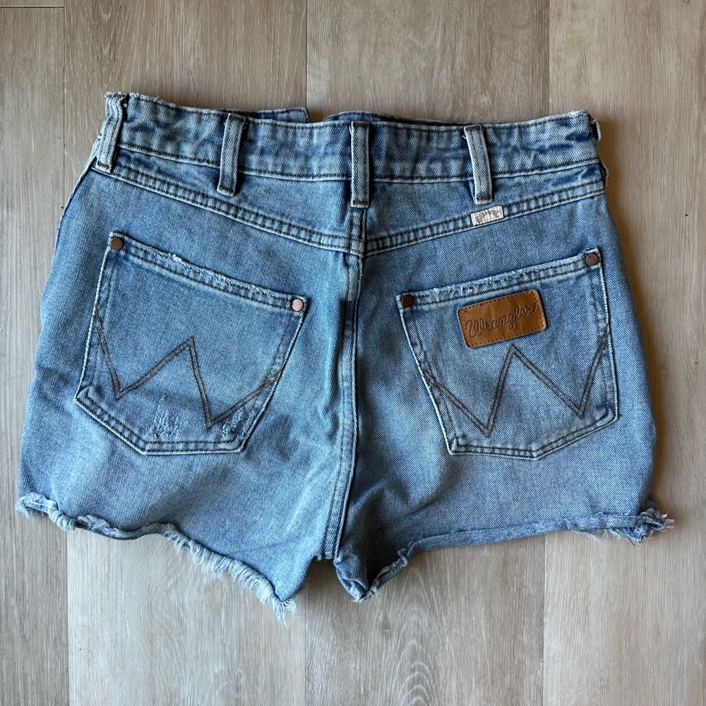 Billabong x Wrangler Women's Blue Denim Shorts